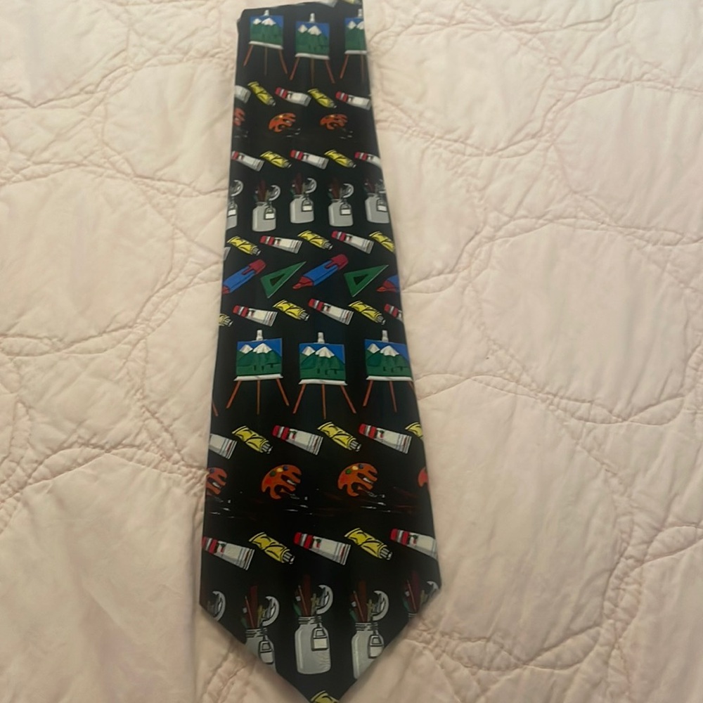 Mens tie vintage Ralph Marlin(Artist)